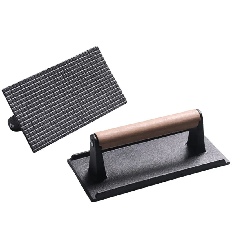 Cast Iron Smash Burger Press | BBQ Burger Smasher