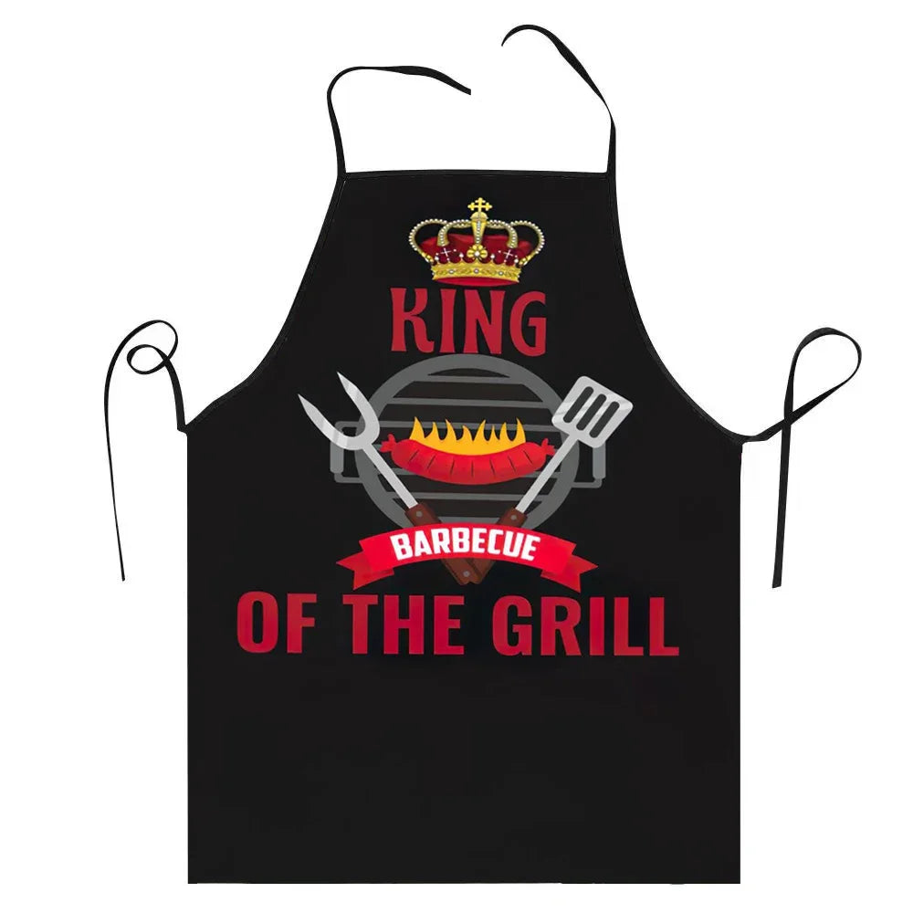 King of the Grill BBQ Apron | Funny Gift for Men
