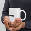 Personalised Football Mug | Custom Name | Football Fan Gift